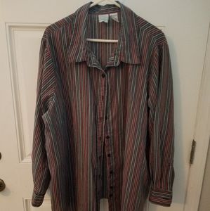 Striped long sleeve shirt